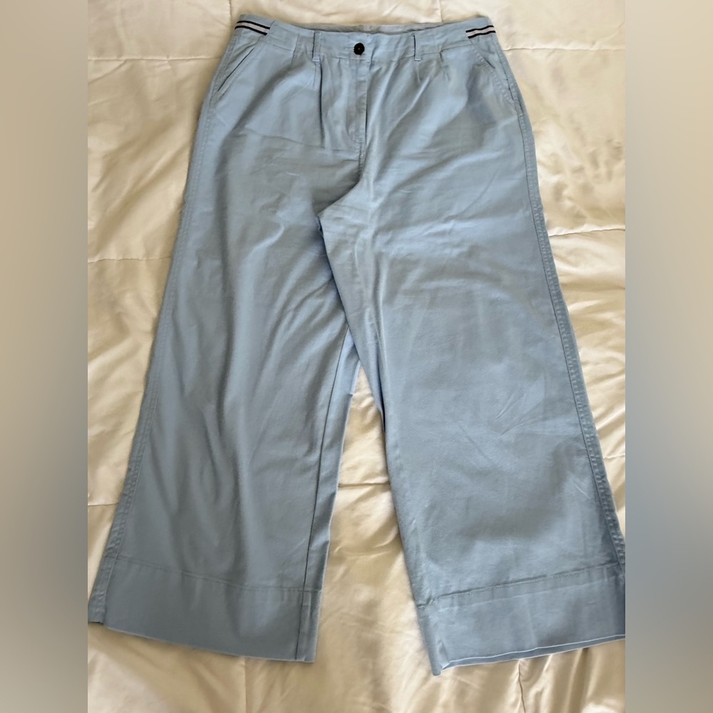 Crown & Ivy Light Blue Wide Leg Pants